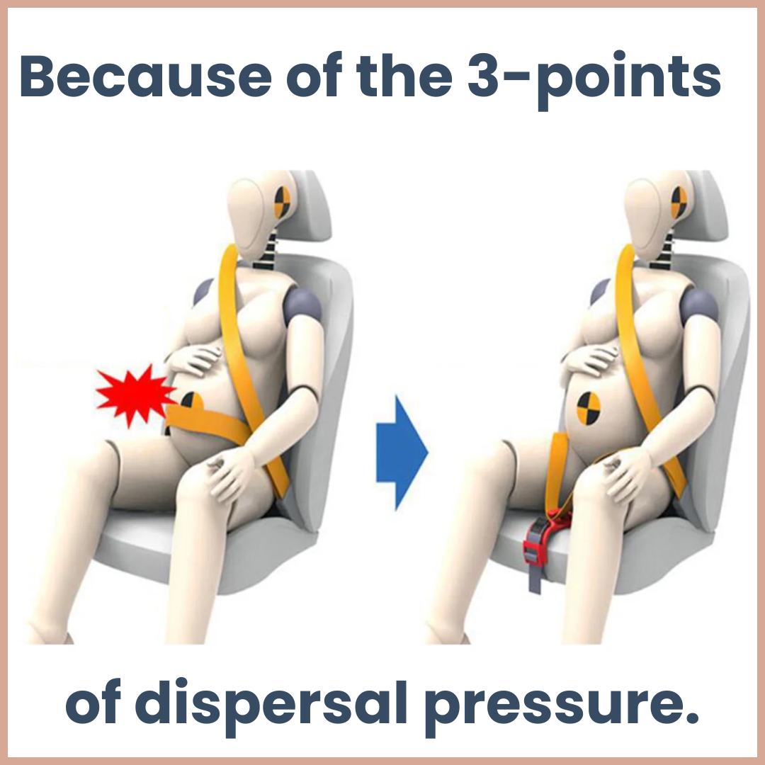 SafeBump™ Pressure-Free Maternity Safety Belt