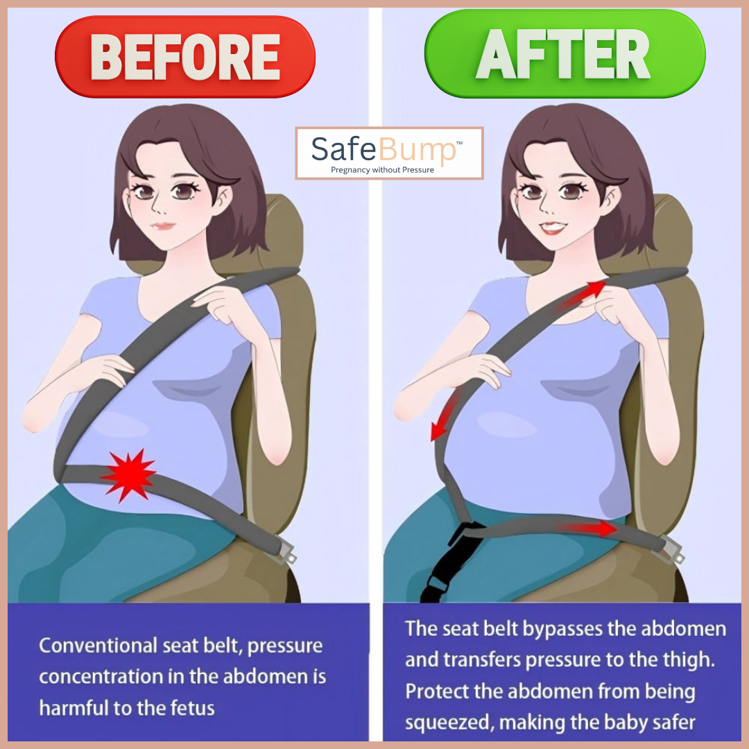 SafeBump™ Pressure-Free Maternity Safety Belt