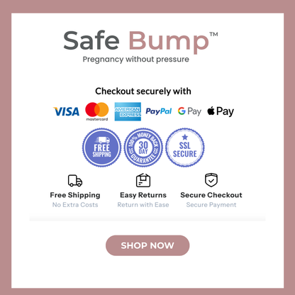 SafeBump™ The Seatbelt Adjuster That Stays Below Your Bump